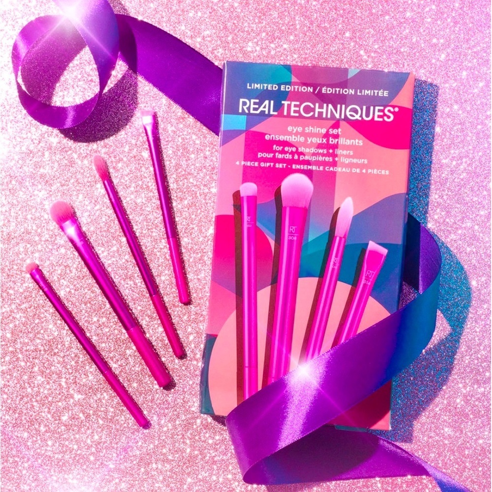 BNIB Real Techniques Eye Shine Brush Set